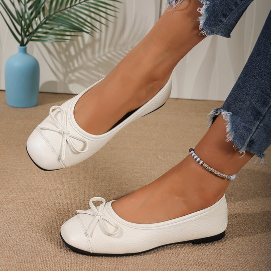 Damen Ballerinas mit modischem Schleifen-Detail EB