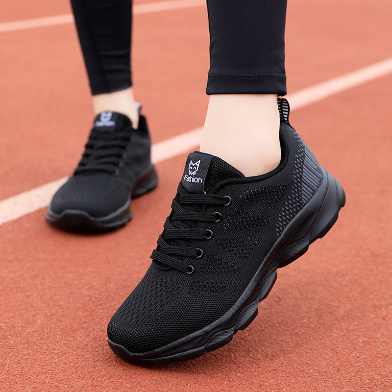 Damen Sportliche und atmungsaktive Sneakers mit flexiblem Obermaterial EB