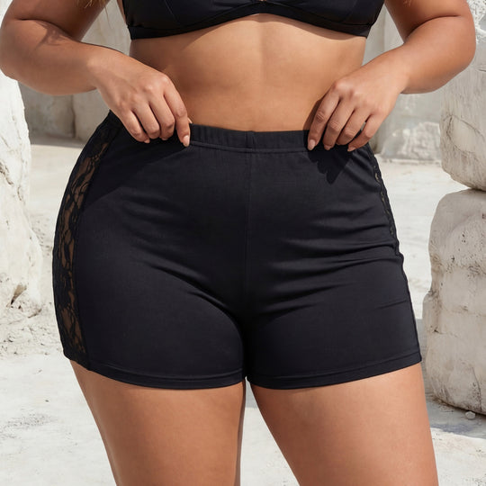 Damen Modische Lace-Shorts EB
