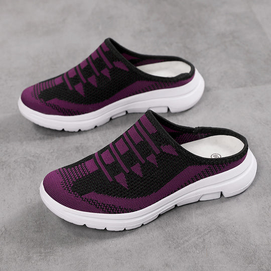Damen Atmungsaktive Slip-On Freizeitschuhe EB