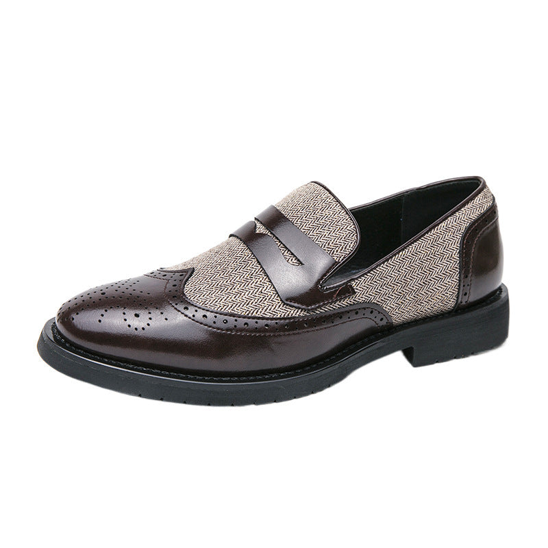Damen Elegante Loafers mit strukturiertem Obermaterial und komfortabler Sohle EB