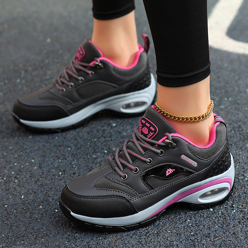 Damen Sportliche Laufschuhe mit atmungsaktiver Mesh-Oberfläche und dämpfender Sohle EB