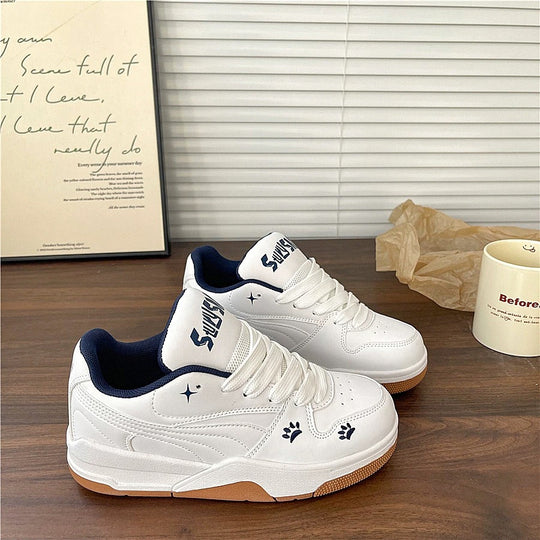 Damen Sportliche Sneakers mit rutschfester Sohle und atmungsaktivem Obermaterial EB
