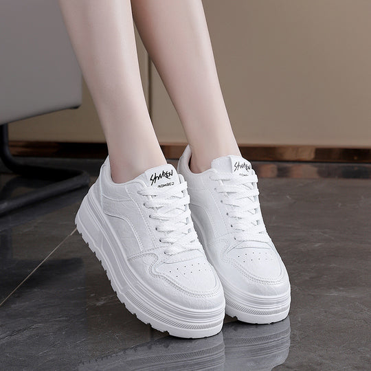 Damen Sportliche Sneakers mit dicker Profilsohle und lässigem Design EB