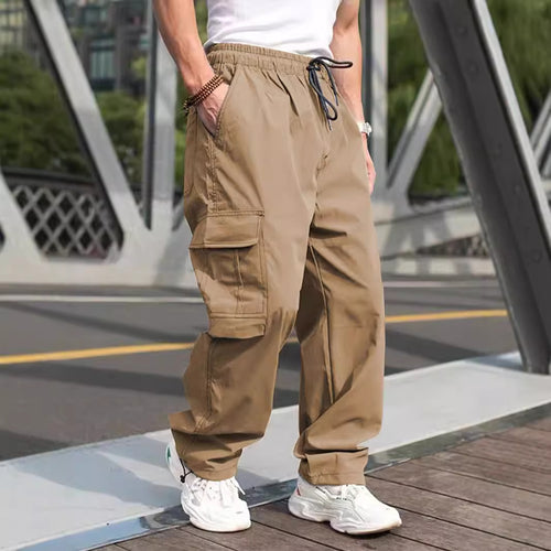 Herren Cargo-Hose mit vielen funktionalen Taschen und lockerer Passform EB