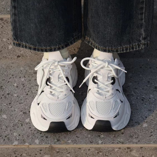 Damen Sportliche Performance-Sneaker mit atmungsaktiven Mesh-Einsätzen EB
