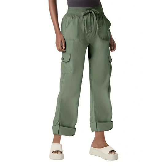 Damen Cargo-Hose mit lässigem Schnitt und praktischen Taschen EB