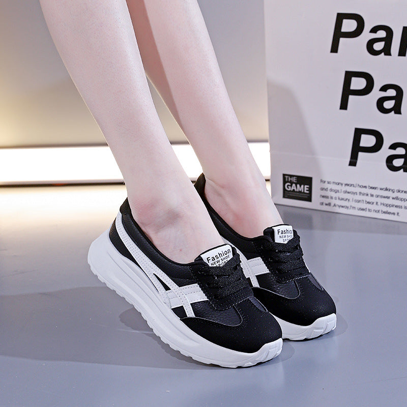 Damen Komfortable Sneakers mit dämpfender Sohle und atmungsaktivem Obermaterial EB