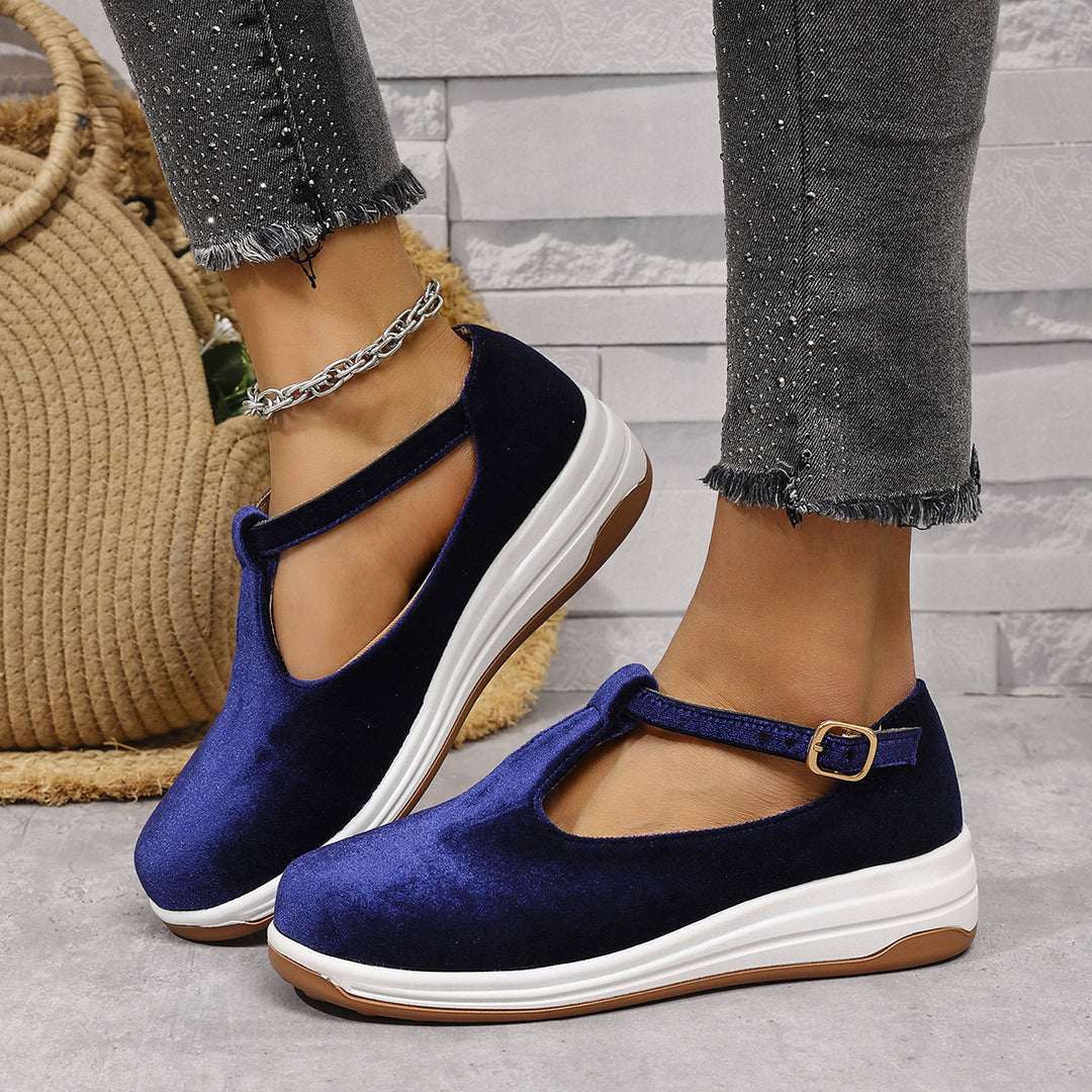 Damen Komfortable Slingback-Sandalen mit verstellbarem Riemen EB