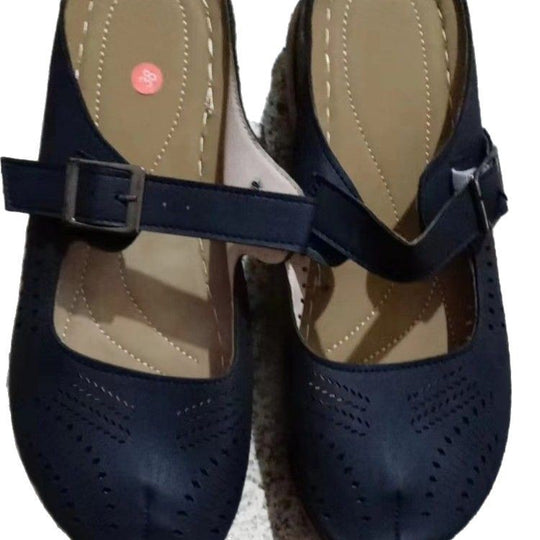 Damen Komfortable und luftige Sandalen mit verstellbarem Riemen EB
