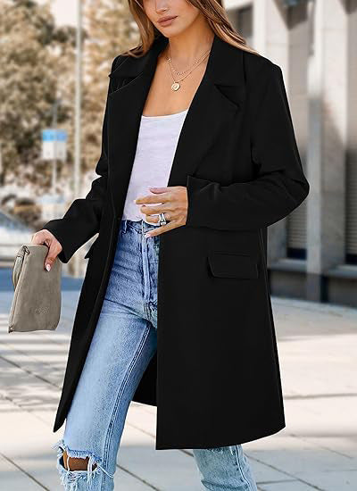 Damen eleganter Überwurf mit modernem Schnitt EB