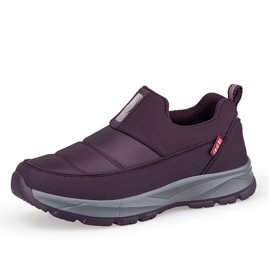 Damen Bequeme Slip-On Sneakers mit dämpfender Sohle und ergonomischer Passform EB