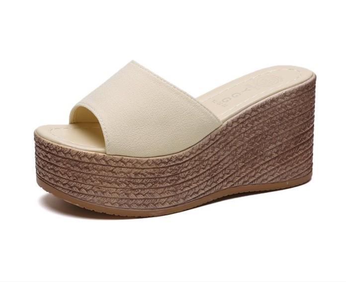 Damen Bequeme und stilvolle Plateausandalen EB