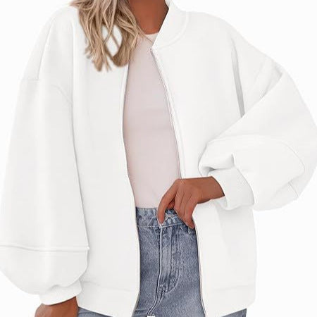 Damen Oversized Sweaterjacke EB