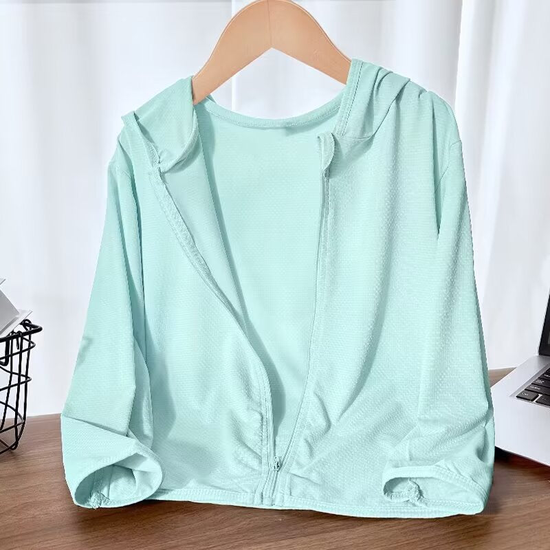 Unisex nan leichte Kapuzenjacke mit atmungsaktiver Netzstruktur und durchgehendem Reißverschluss EB