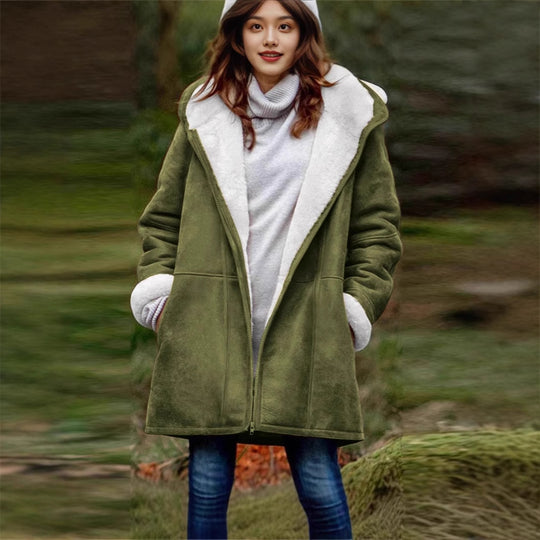 Damen Fleecegefütterte Outdoor-Jacke EB