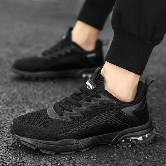 Damen Sportliche Lauf-Sneaker mit atmungsaktivem Mesh-Obermaterial und stoßdämpfender Sohle EB