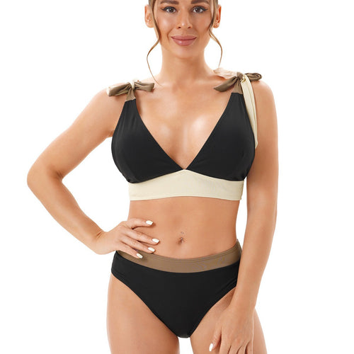 Damen Bikini mit modischen Schleifen EB