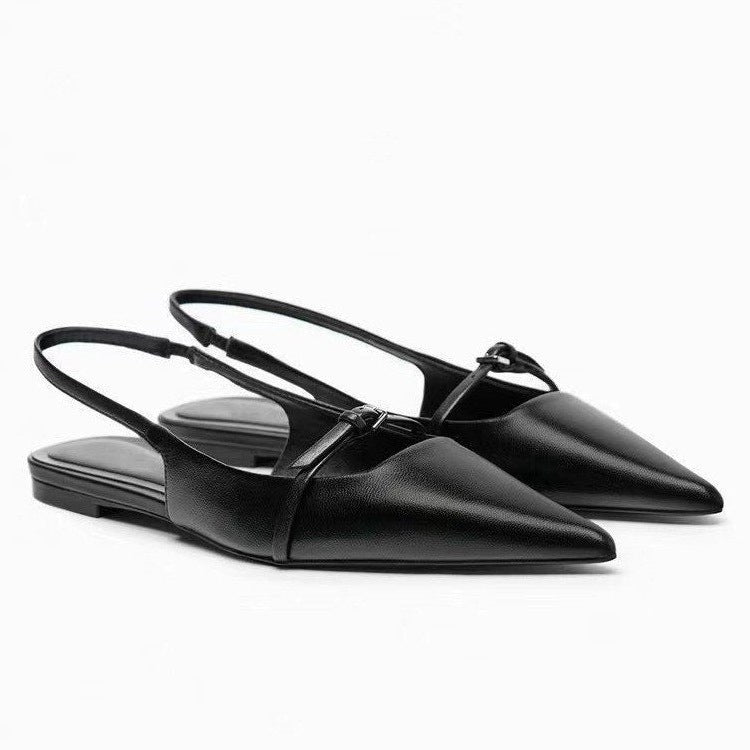 Damen elegante Slingback Ballerinas EB