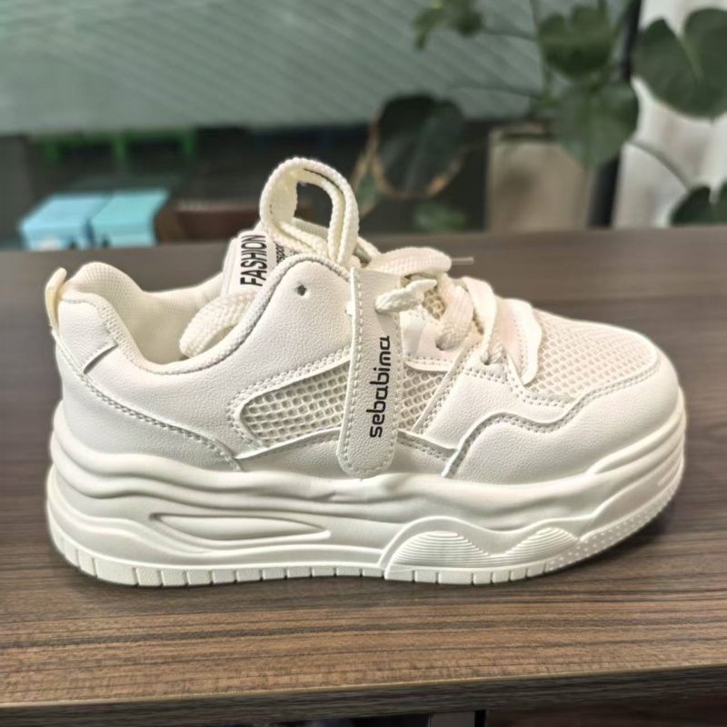 Damen Sneaker mit atmungsaktivem Mesh-Obermaterial und einzigartigem Schleifen-Design EB