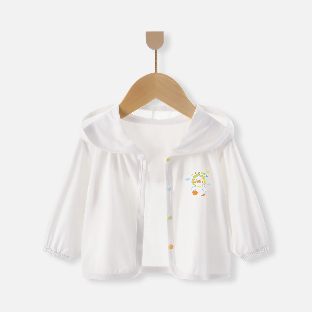 Unisex nan leichte gepanelte zip-up Kapuzenjacke für Kinder EB