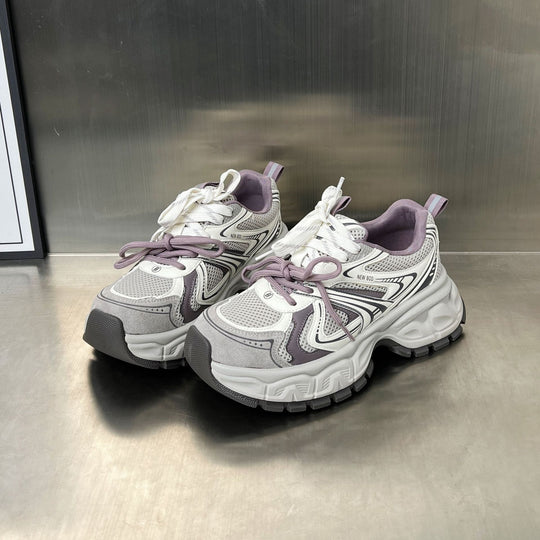 Damen Sportliche Trend-Sneaker mit rutschfester Sohle und atmungsaktivem Mesh-EB
