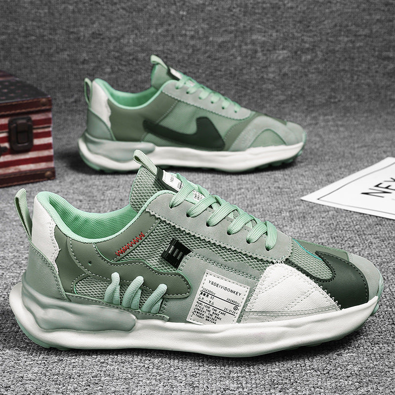 Damen Sportliche Sneakers mit leichtem Mesh-Obermaterial und stoßdämpfender Sohle EB