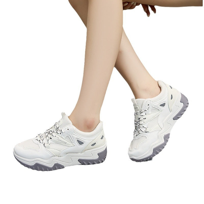 Damen Lifestyle Sneakers mit atmungsaktivem Mesh und rutschfester Sohlenkonstruktion EB