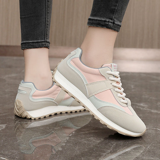 Damen Sportliche Sneaker mit gepolsterter Innensohle und atmungsaktiver Obermaterialstruktur EB
