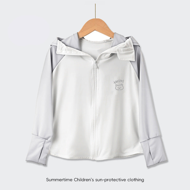 Damen UV-Schutzjacke mit Kapuze und weichem Material EB