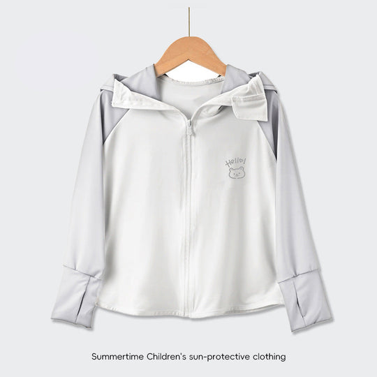 Damen UV-Schutzjacke mit Kapuze und weichem Material EB