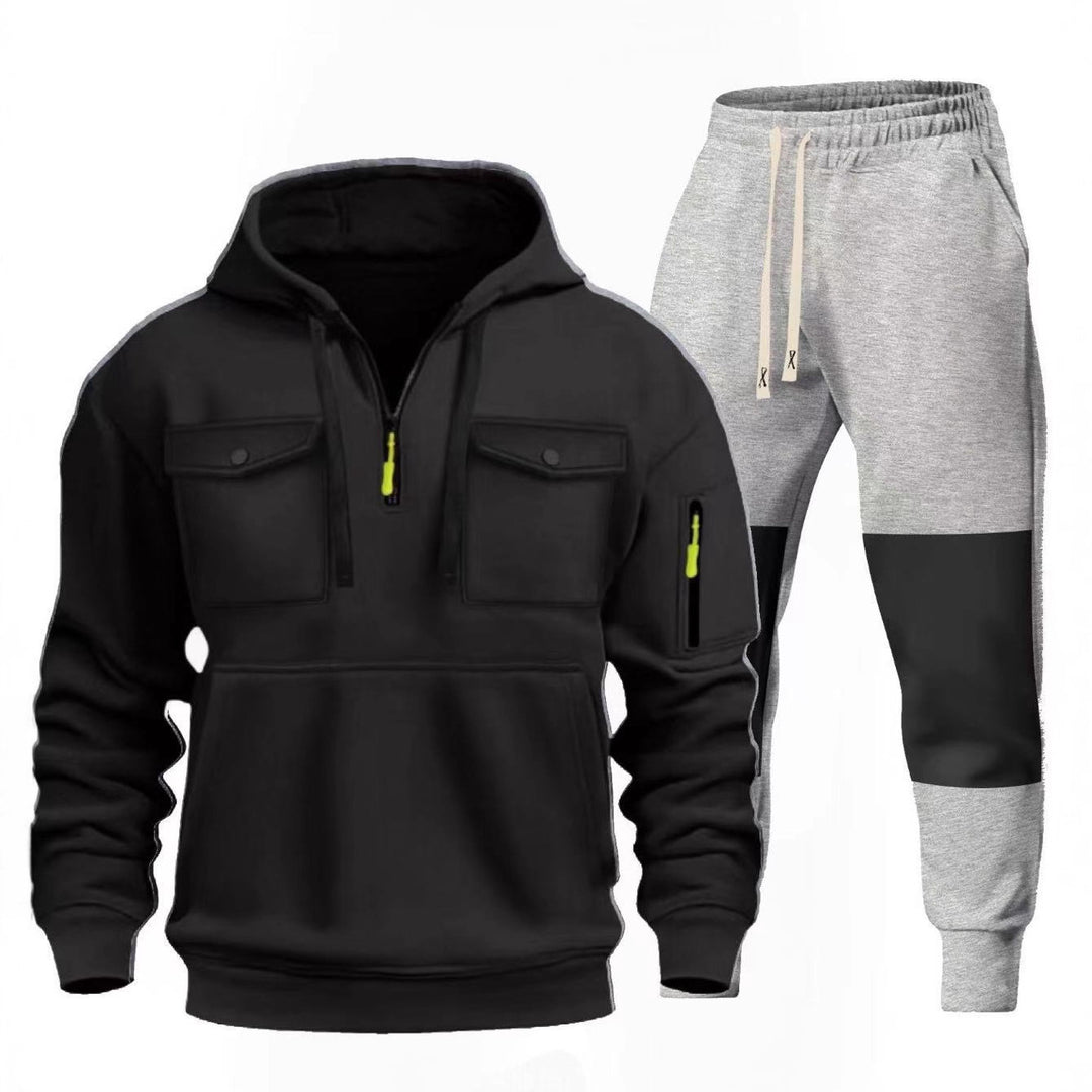 Herren funktionaler Sweatshirt- und Jogginghosen-Set EB