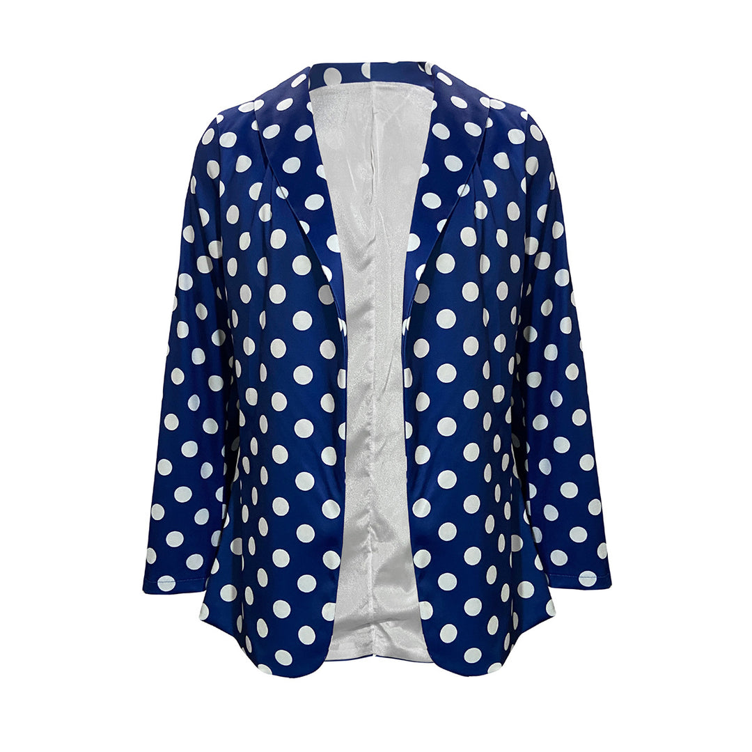 Damen Blazer mit modischem Punkte-Design EB