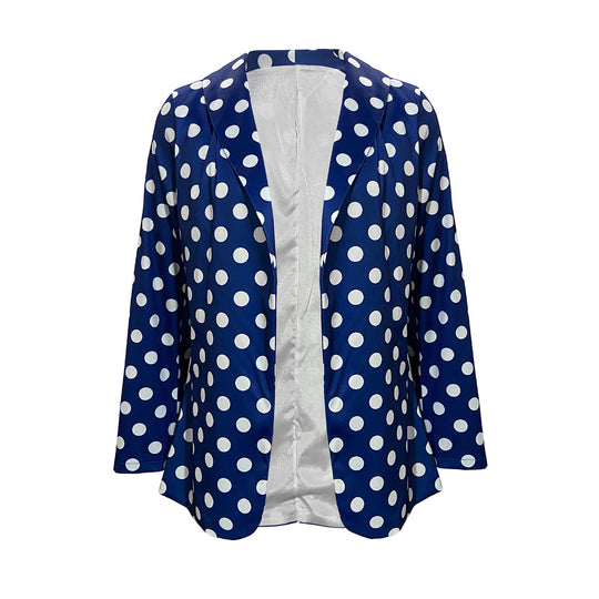 Damen Blazer mit modischem Punkte-Design EB