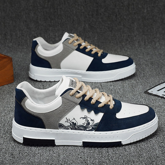 Herren modische Sneaker mit einzigartigem Design und rutschfester Sohle EB