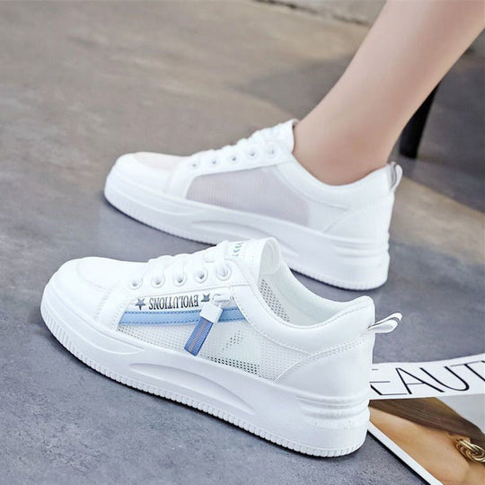 Damen Sportliche Sneakers mit luftiger Mesh-Oberfläche und innovativem Dämpfungssystem EB