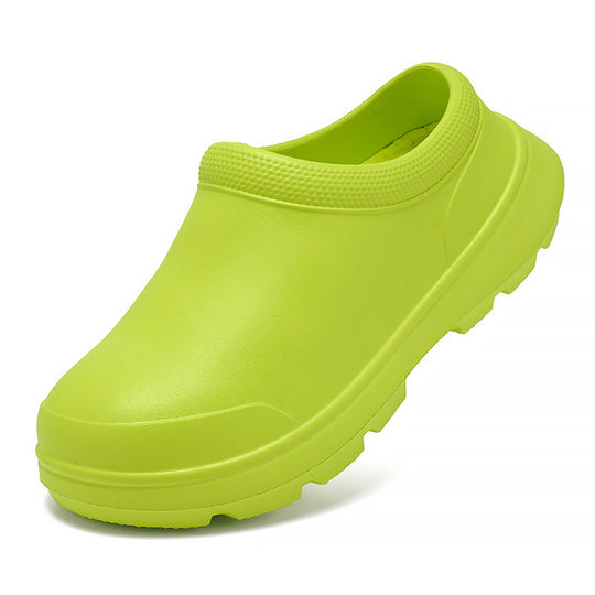Damen Rutschfeste und leichte Clogs aus flexiblem Material EB