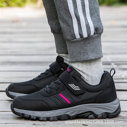 Damen Sportliche Outdoor-Sneaker mit verstellbarem Klettverschluss EB