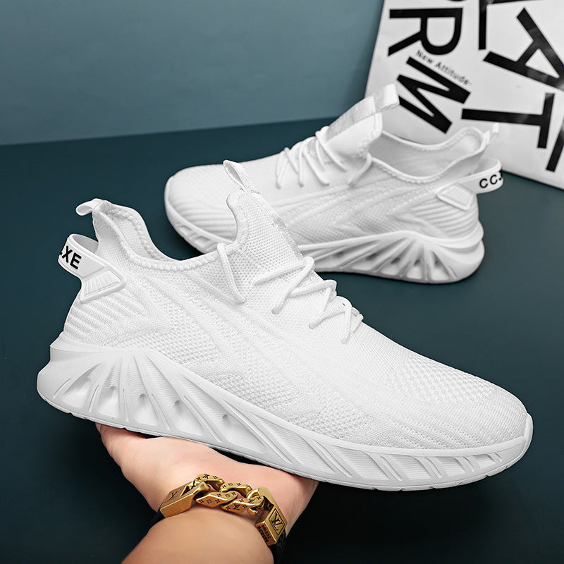 Damen Atmungsaktive Fitness Sneakers mit rutschfester Sohle EB