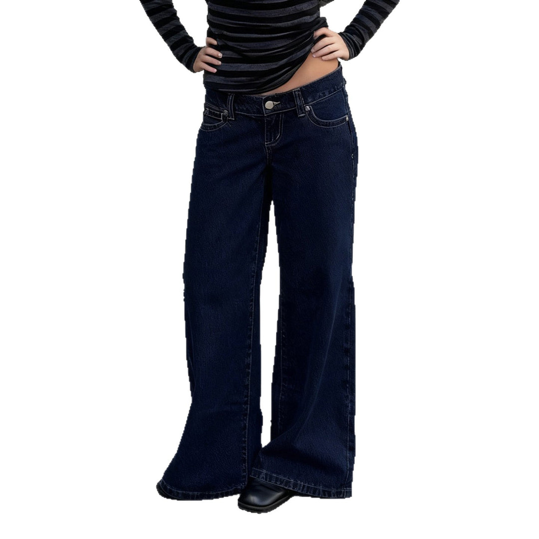 Damen Weite Jeans im lässigen Schnitt EB