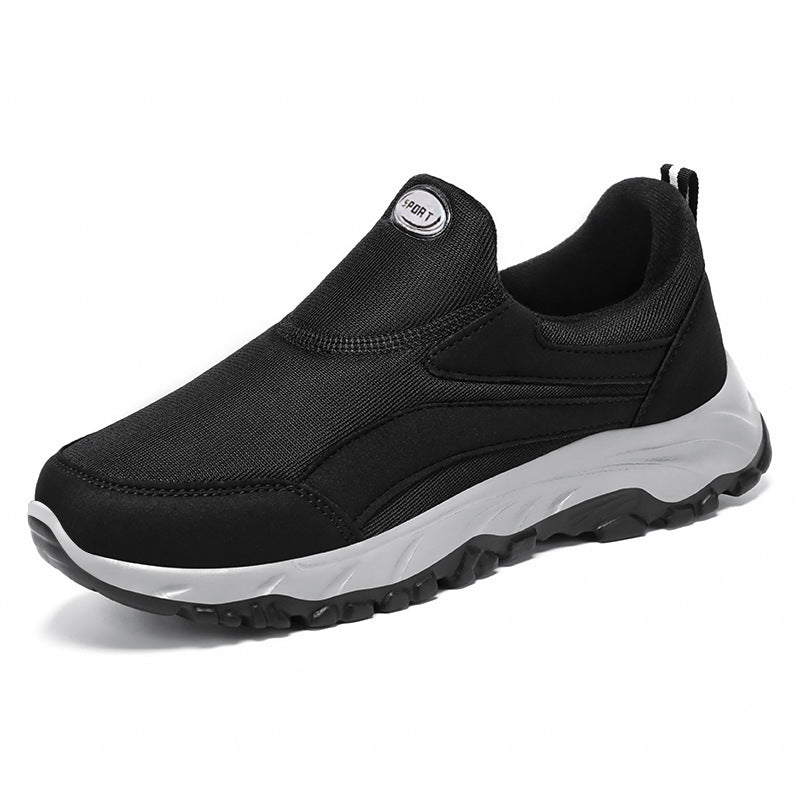 Damen Leichte und bequeme Slip-On Sneakers mit rutschfester Sohle EB
