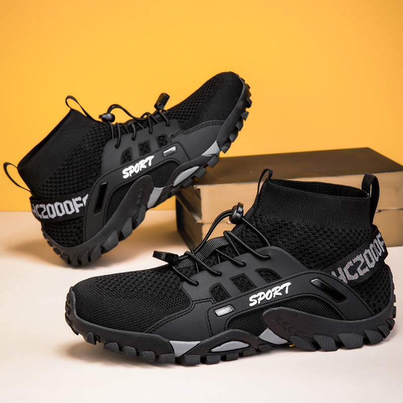 Damen Sportliche Wassersportschuhe mit atmungsaktivem Obermaterial und rutschfester Sohle EB