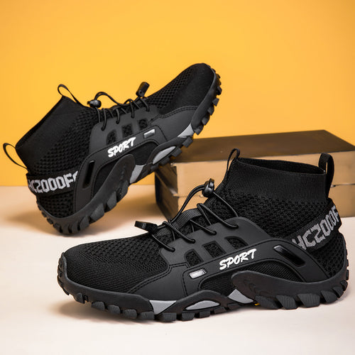 Damen Sportliche Wassersportschuhe mit atmungsaktivem Obermaterial und rutschfester Sohle EB