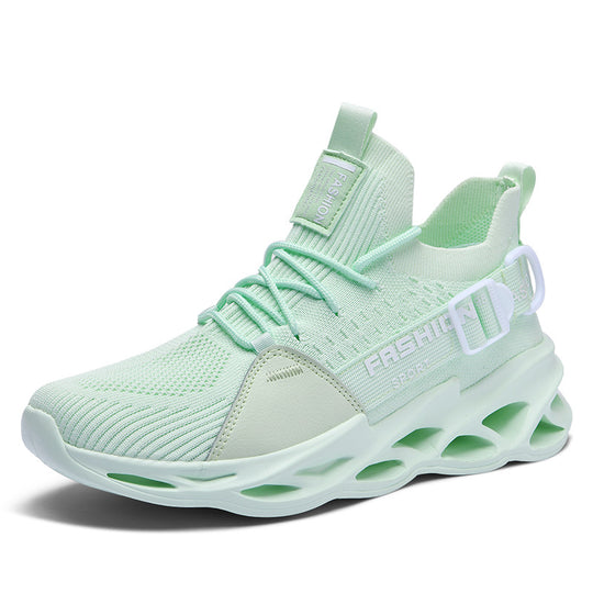 Damen Sportliche High-Performance Sneakers mit atmungsaktivem Obermaterial und rutschfester Sohle EB