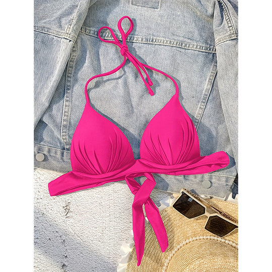 Damen Bikinoberteil mit eleganten Knoten-Details EB