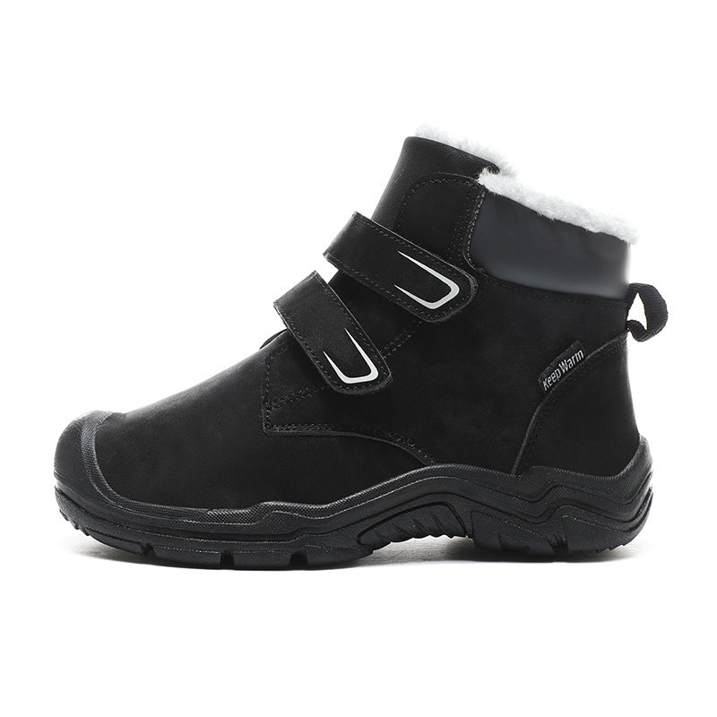 Damen Winter-Wanderschuhe mit isolierendem Futter und praktischen Klettverschlüssen EB