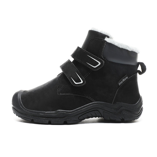 Damen Winter-Wanderschuhe mit isolierendem Futter und praktischen Klettverschlüssen EB