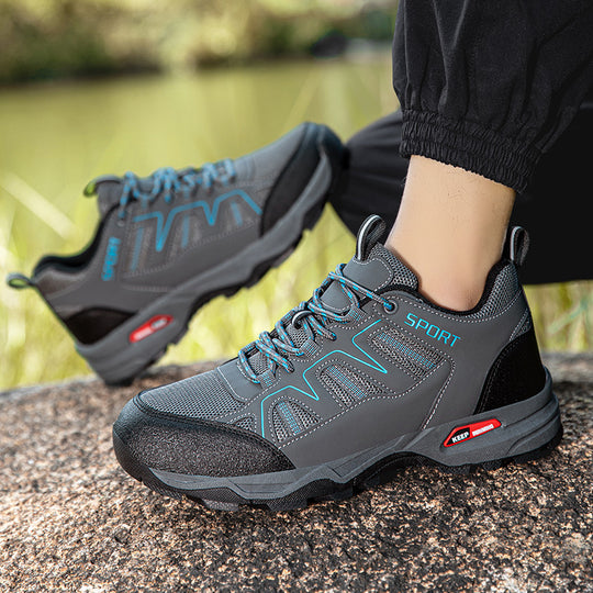 Damen Sportliche Wanderschuhe mit rutschfester Sohle und atmungsaktivem Obermaterial EB