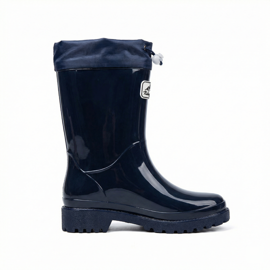 Damen Hochwertige und Stylische Gummistiefel mit Verstellbarem Schnürsystem EB