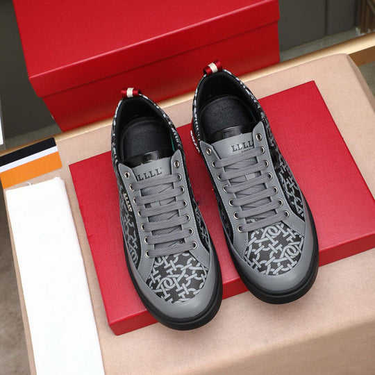 Damen Modische Sneakers mit stilvollen Grafikdetails EB